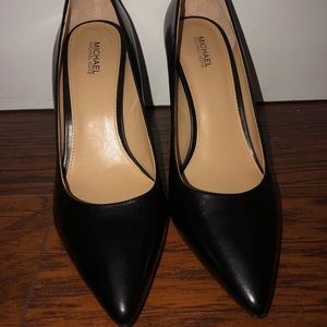 Flex Leather High-Heel Pump